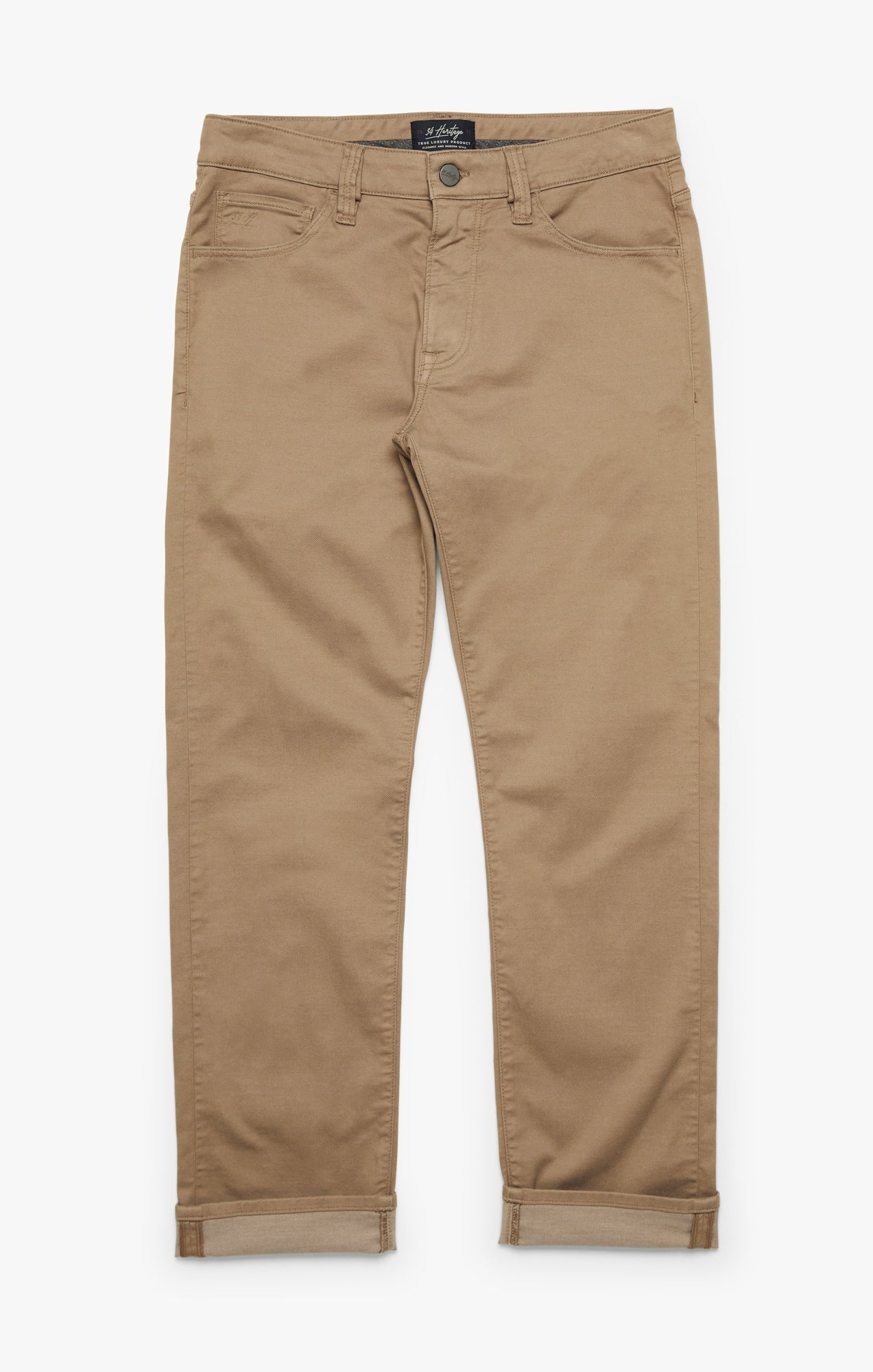 Cool Tapered Leg Pants In Khaki CoolMax