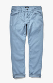 Cool Slim Leg Pants in Faded Denim Summer CoolMax
