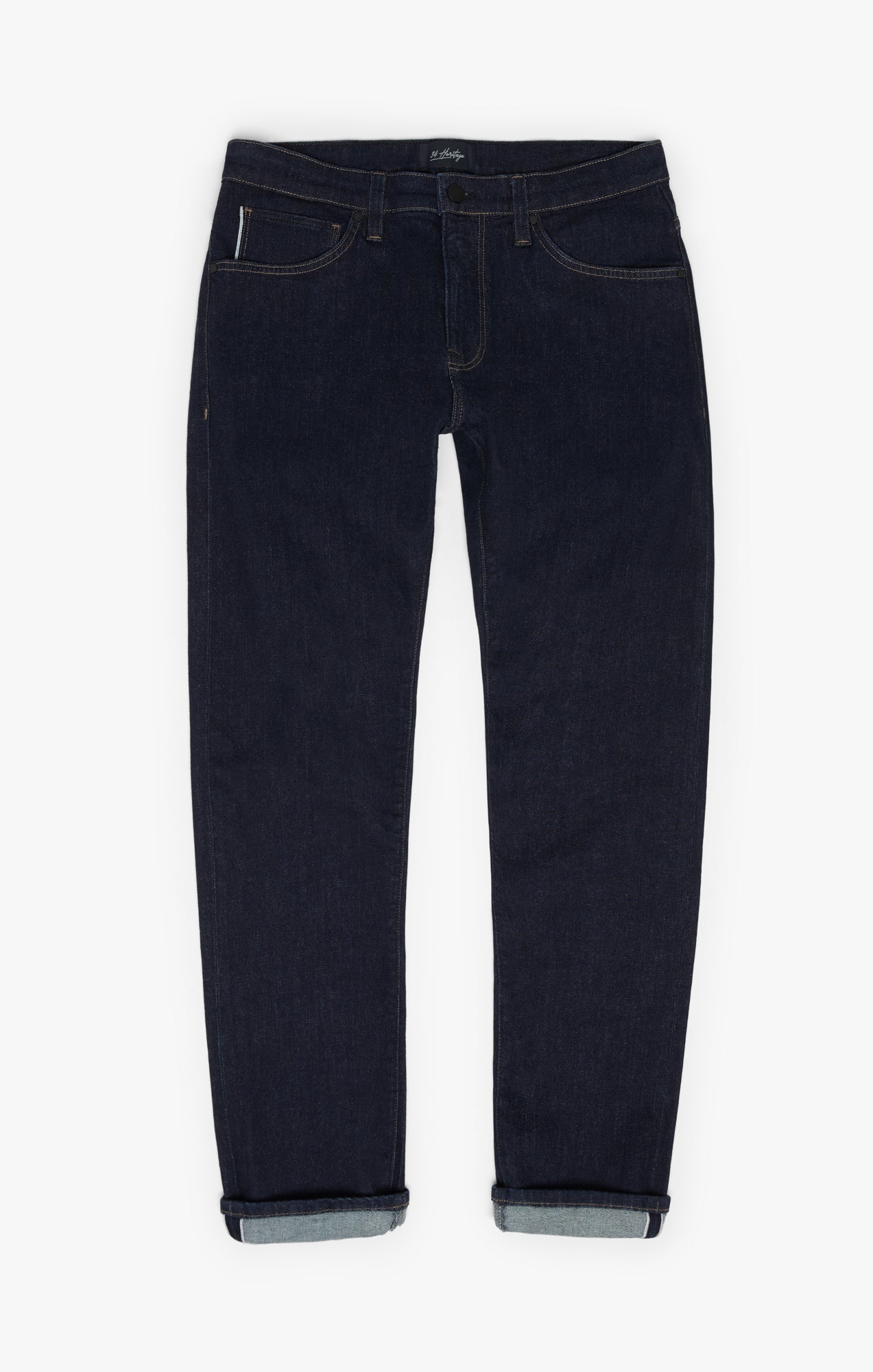 Cool Tapered Leg Jeans In Raw Selvedge
