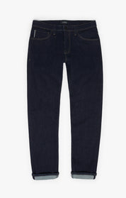 Cool Tapered Leg Jeans In Raw Selvedge