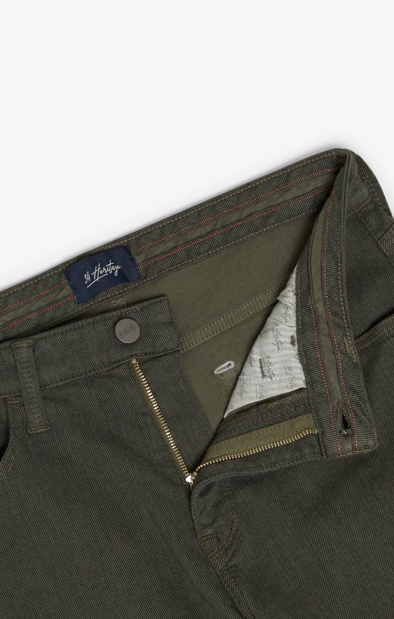 Cool Tapered Leg Pants in Forest Diagonal