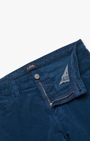 Cool Tapered Leg Pants In Azure Cord