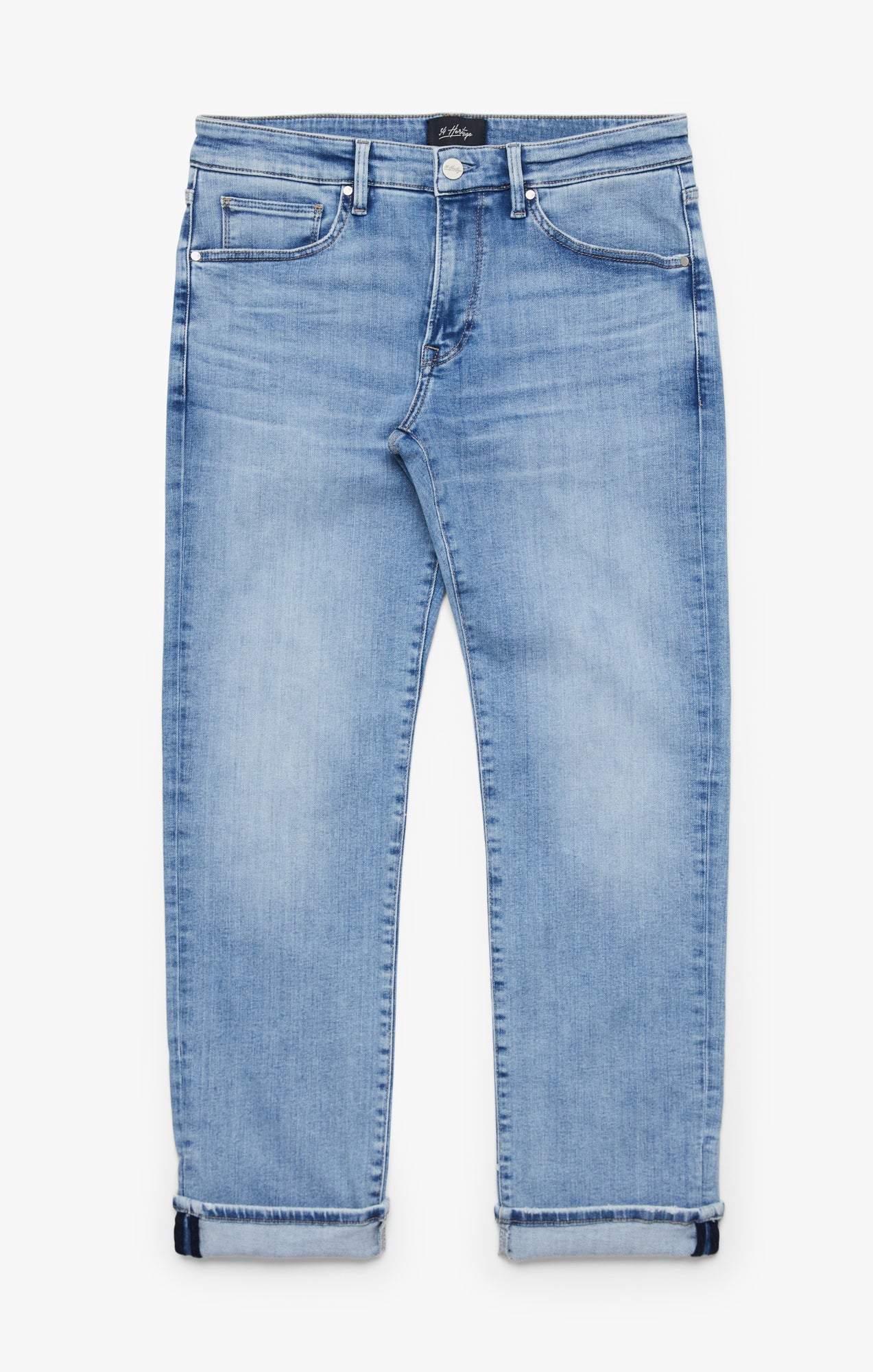 Cool Tapered Leg Jeans In Bleached Organic