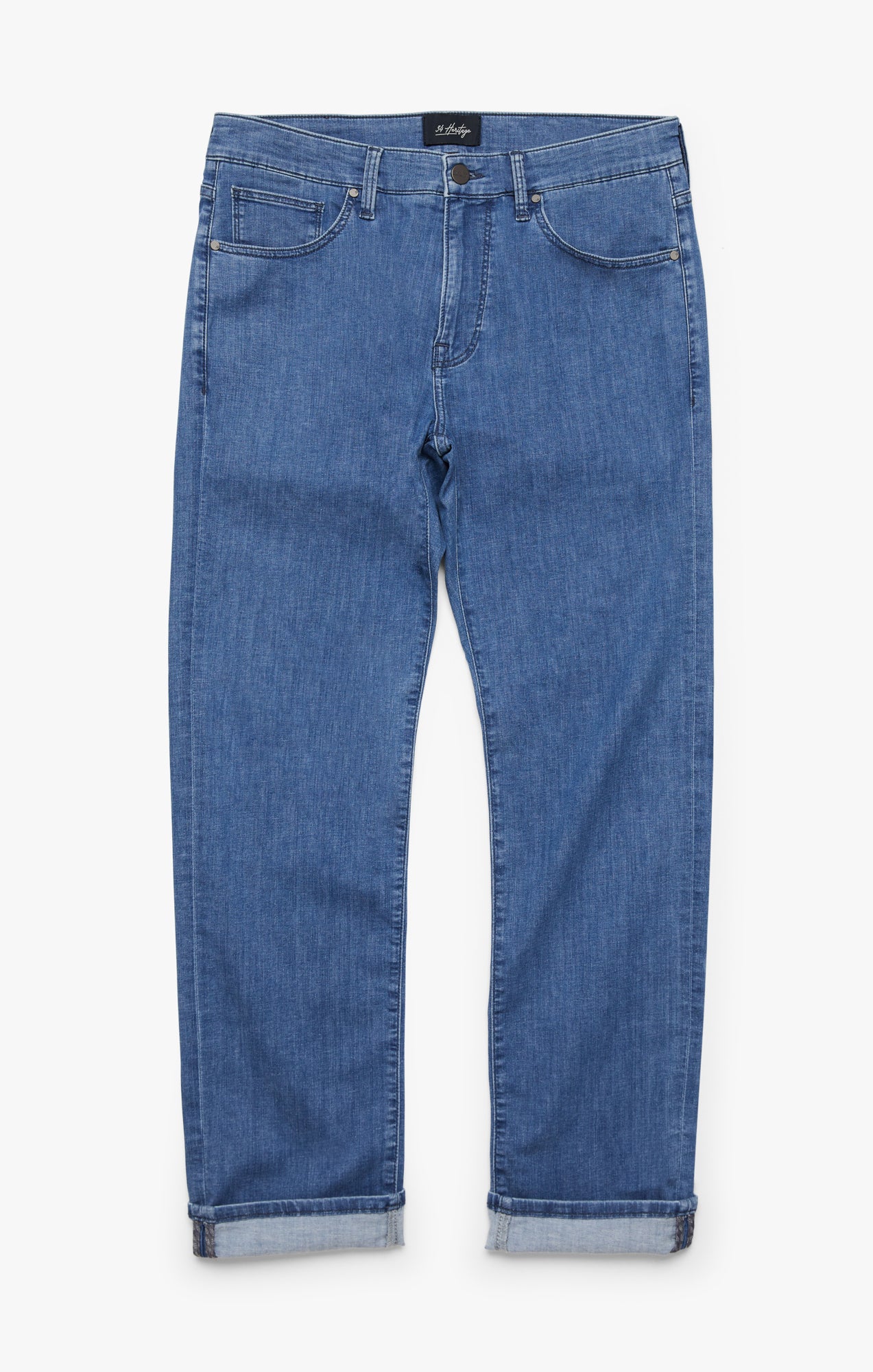 Cool Tapered Leg Jeans In Light Kona