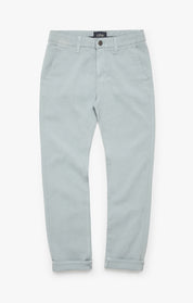 Verona Slim Leg Chino Pants In Citadel High Flyer
