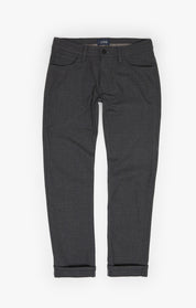 Courage Straight Leg Pants in Smoke Elite Check