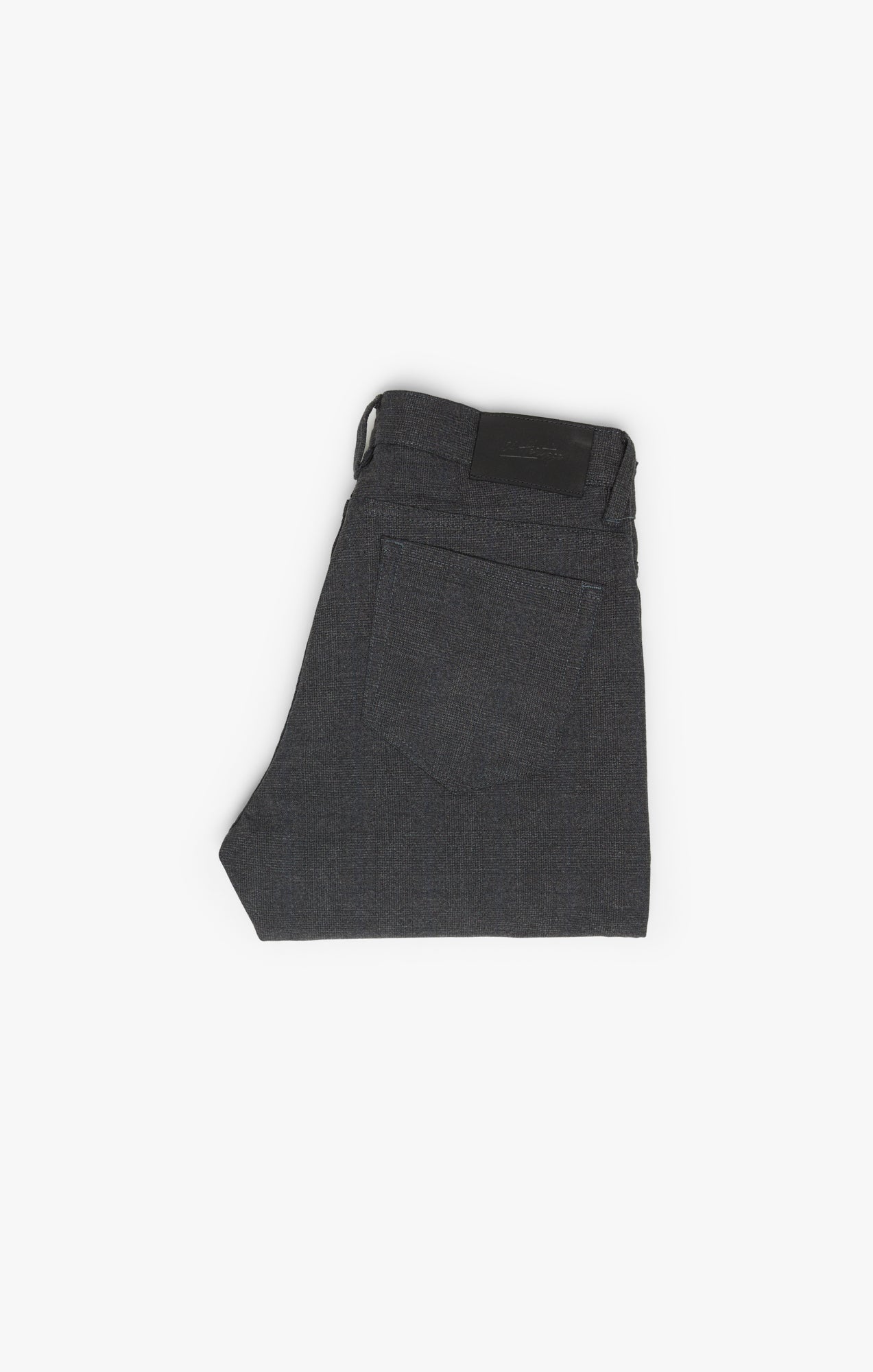 Courage Straight Leg Pants in Smoke Elite Check