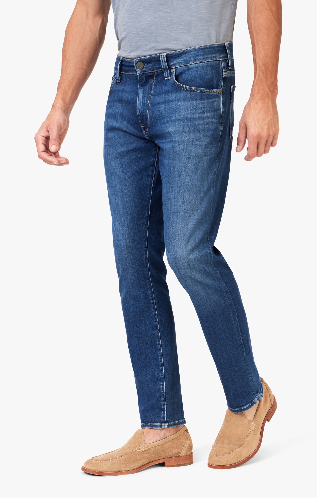 Courage Straight Leg Jeans In Ocean Refined