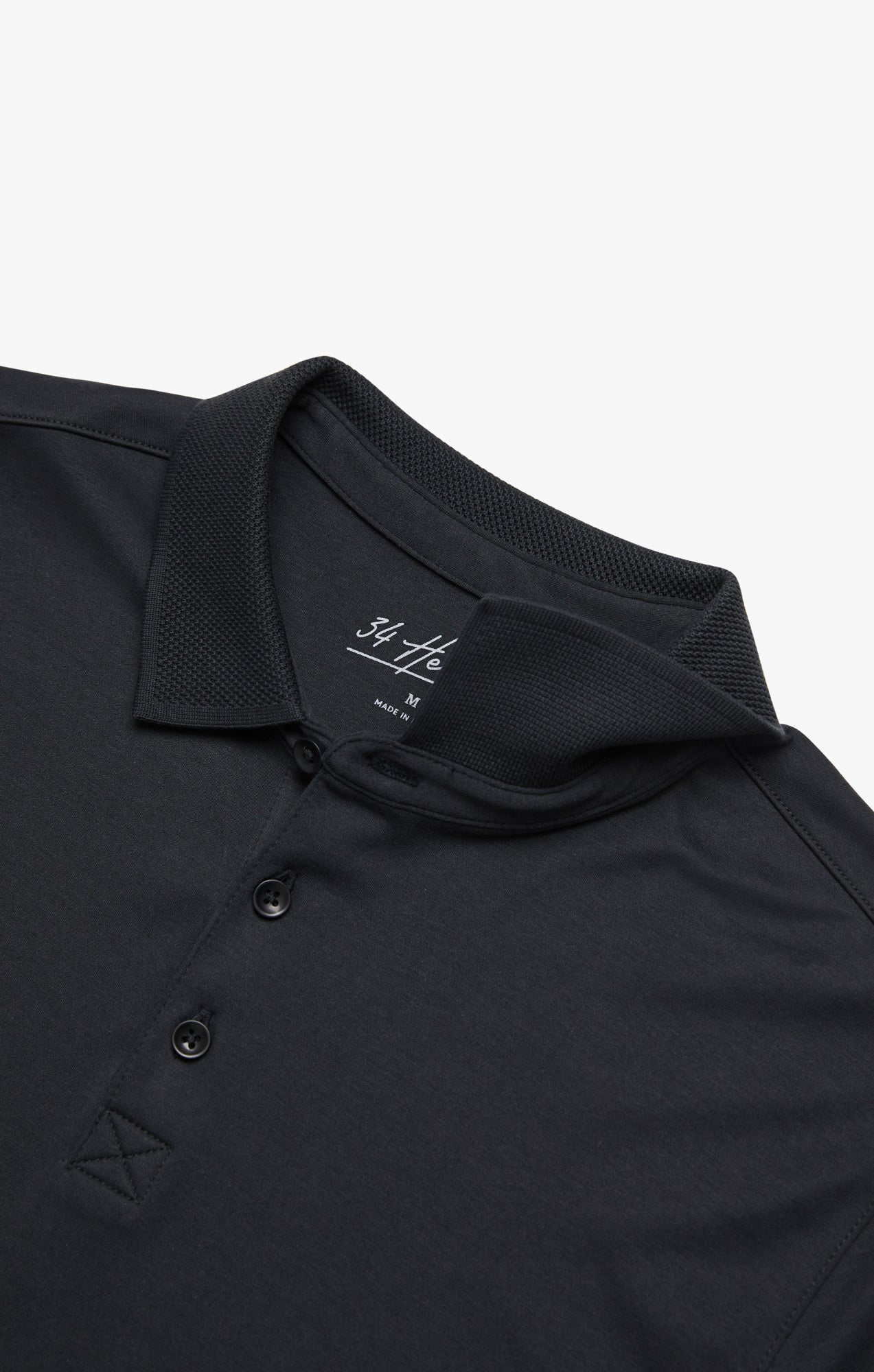Polo T-Shirt In Black Image 10