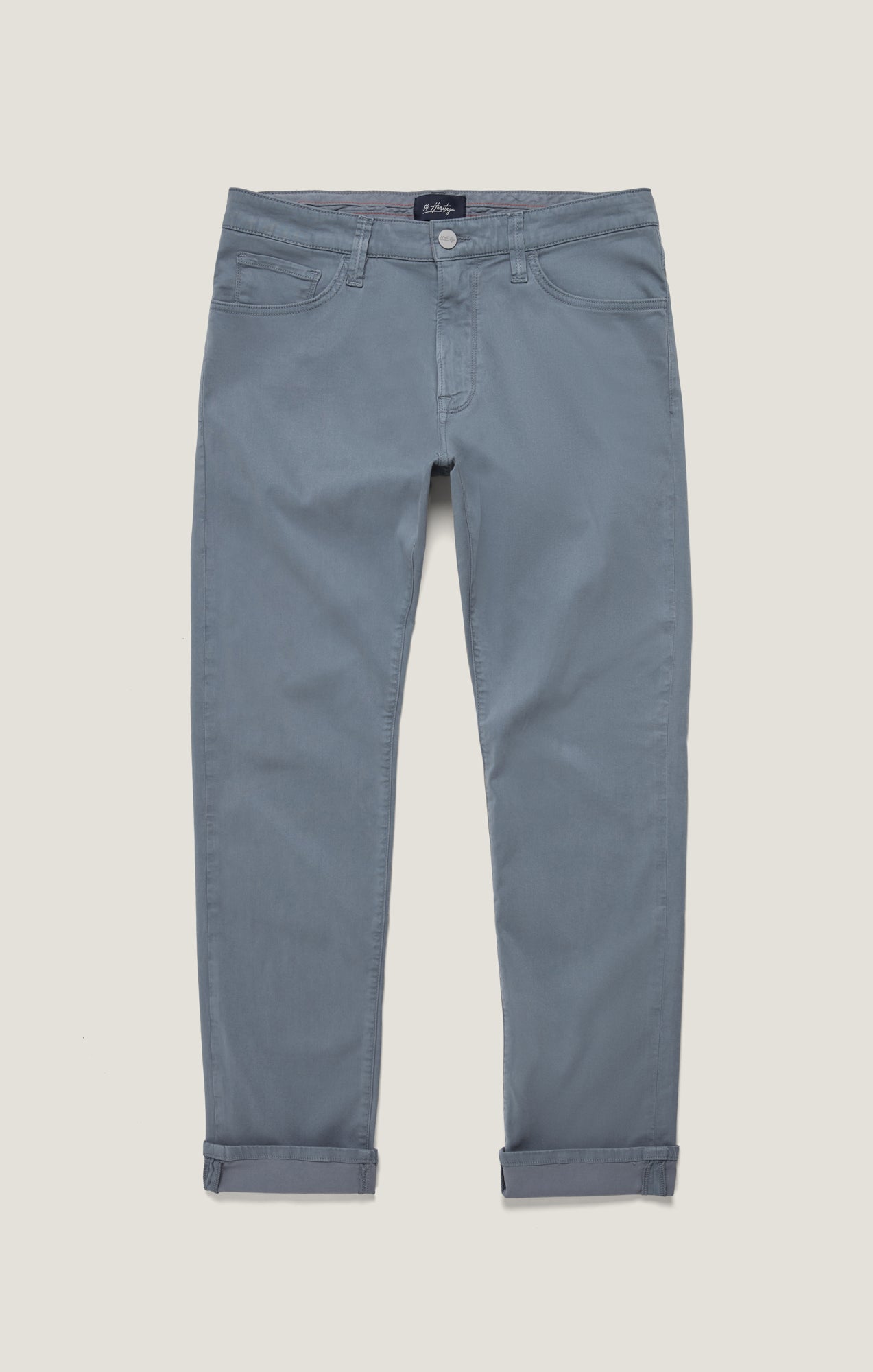 Cool Tapered Leg Pants in Alloy Twill