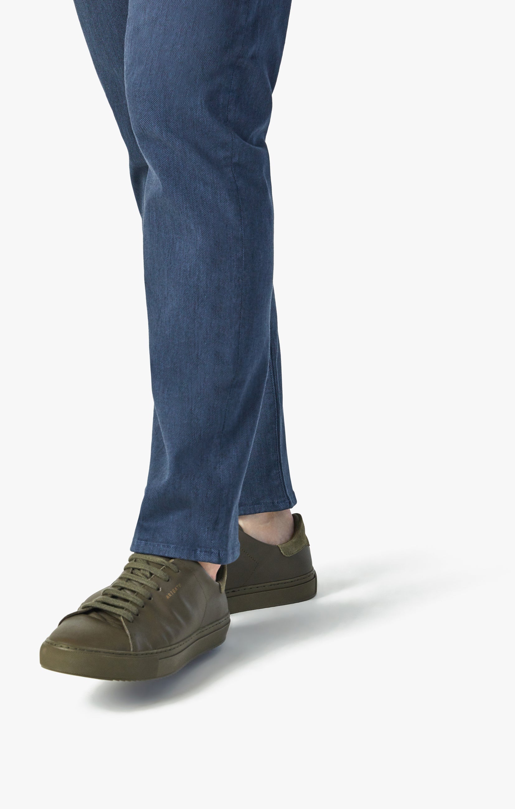 Cool Tapered Leg Pants in Insignia Blue Diagonal