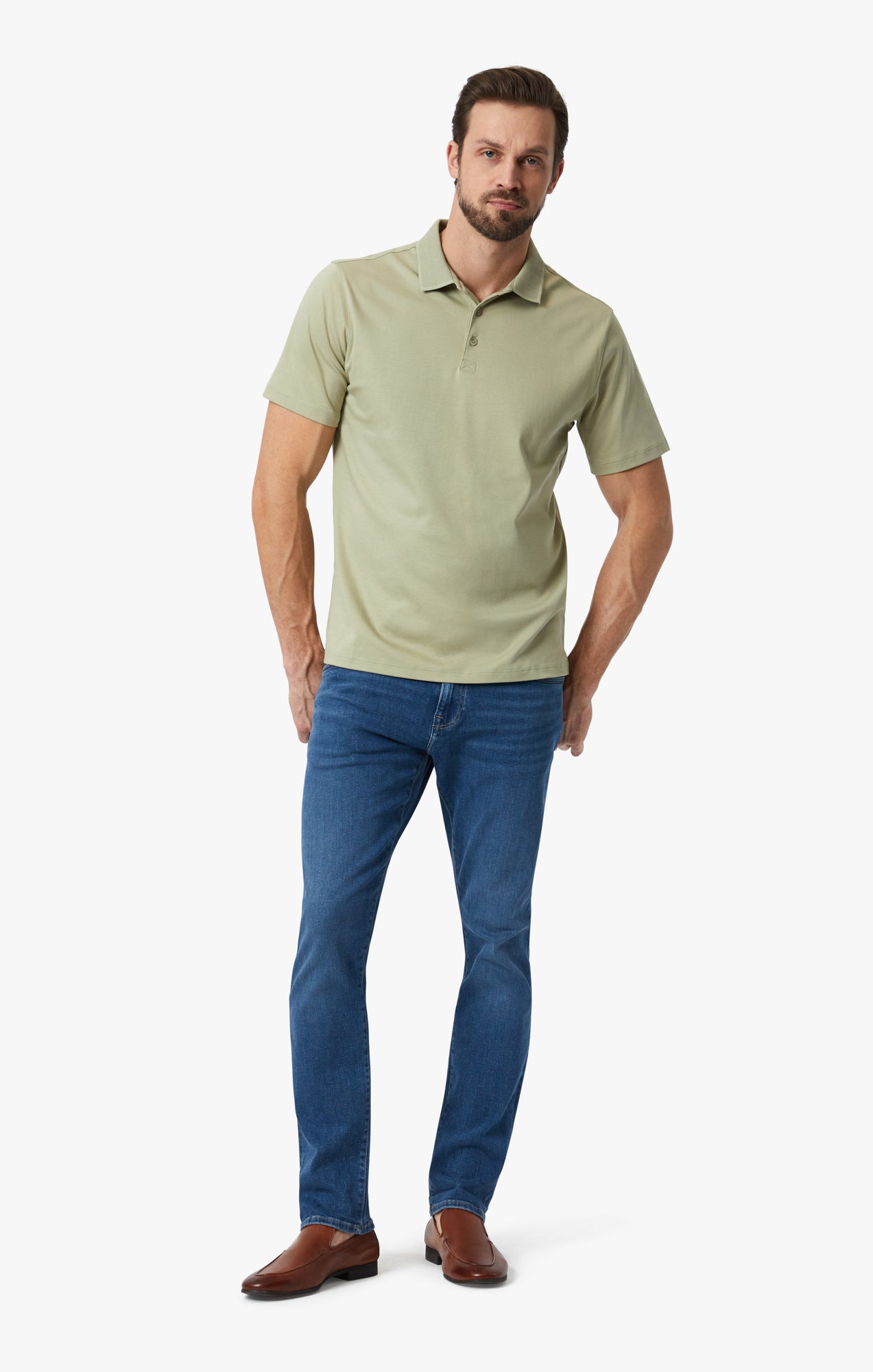 Polo T-Shirt In Sage