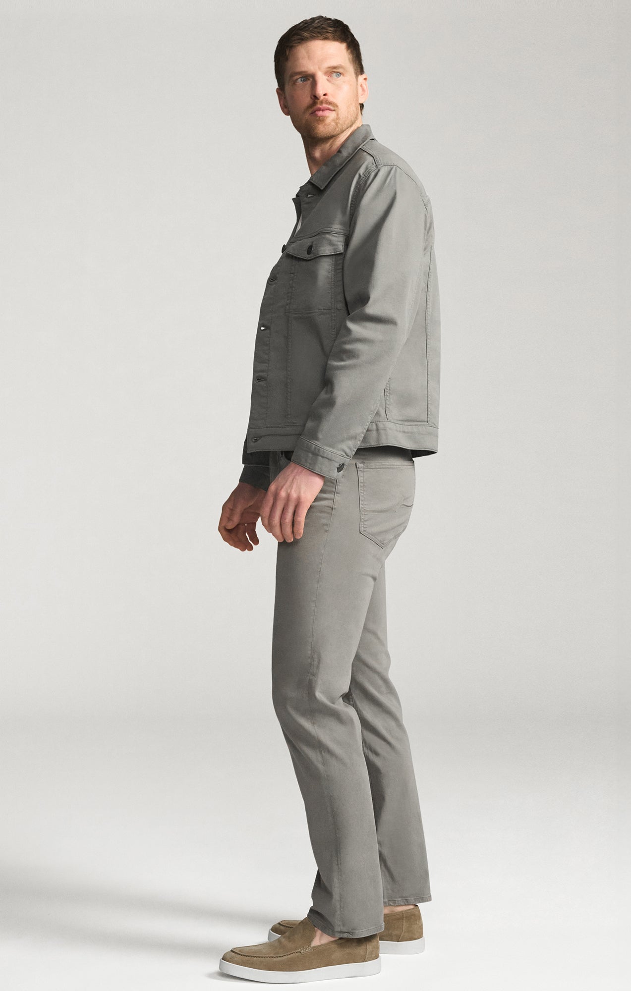 Bologna Jacket in Steel Coolmax