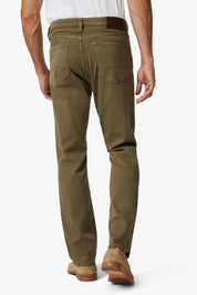 Charisma Relaxed Straight Leg Pants In Walnut Comfort