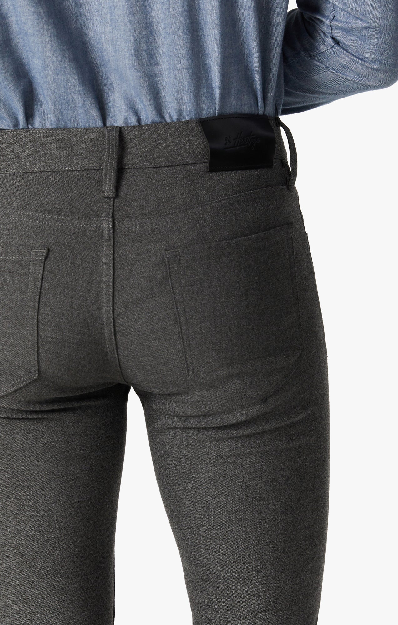 Courage Straight Leg Pants in Grey Elite