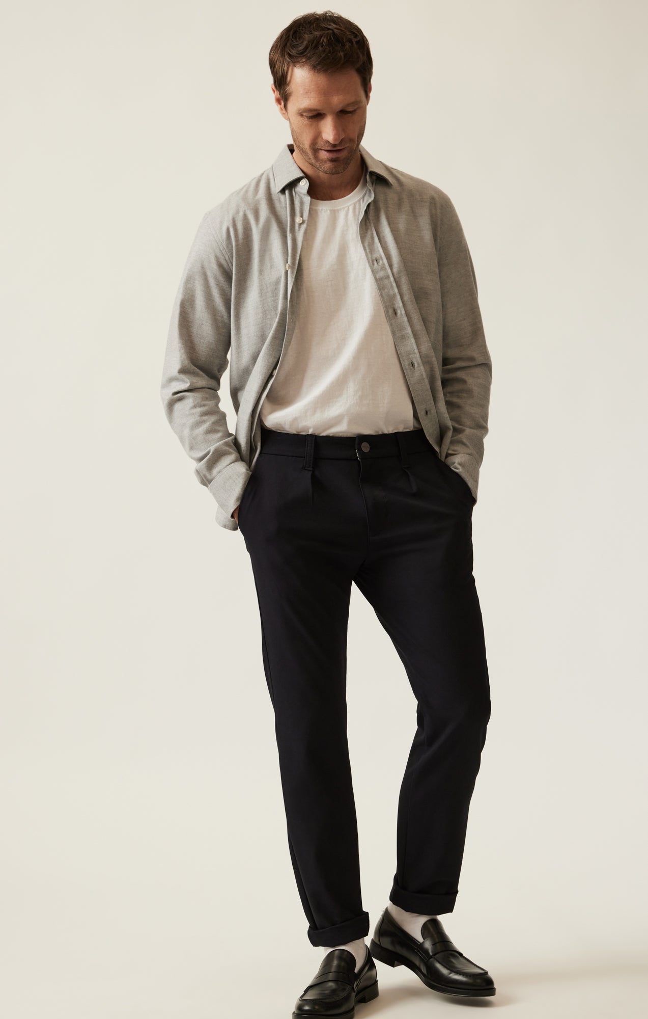ユウSupreme Chino Pant 34 Overdyed Labe 34 Heritage Men's Lucca Pleated Leg Chino Pants In Navy Supreme