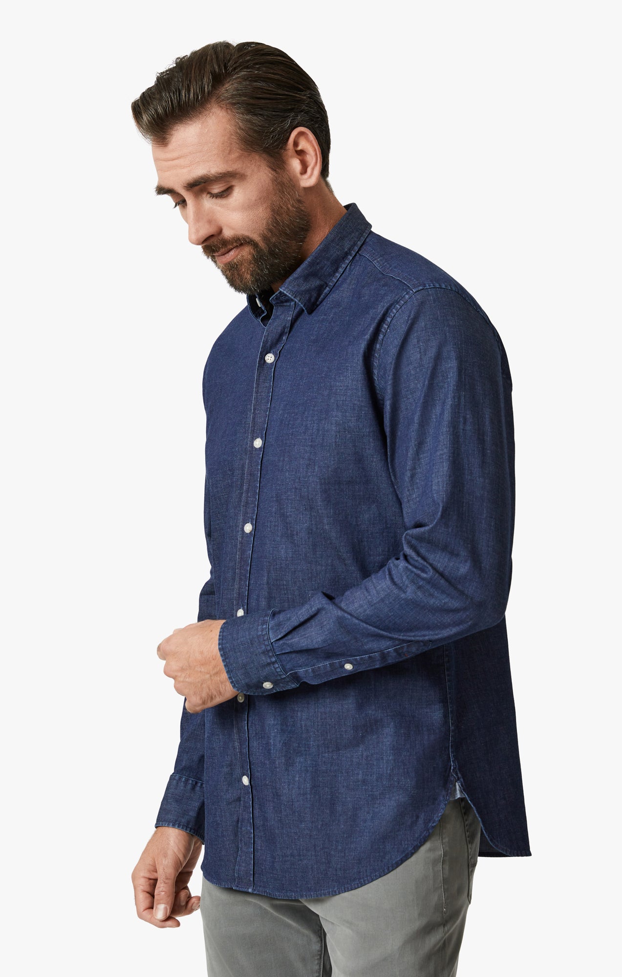 Denim Shirt In Medium