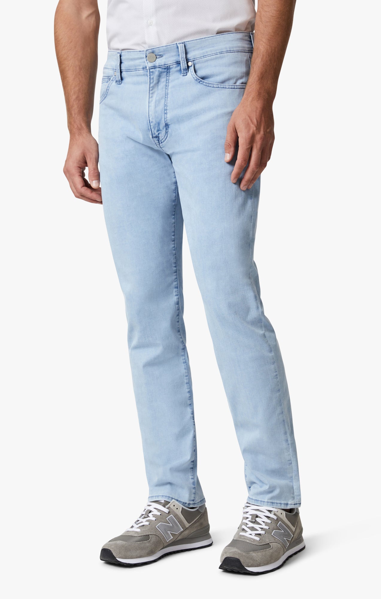 Courage Straight Leg Jeans In Bleached Kona