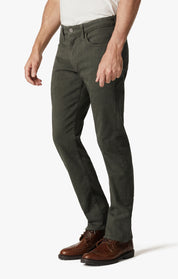 Cool Tapered Leg Pants in Forest Diagonal