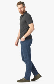 Cool Tapered Leg Pants in Insignia Blue Diagonal