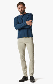 Cool Tapered Leg Pants In Stone Comfort