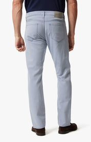 Courage Straight Leg Pants In Blue Refined Twill