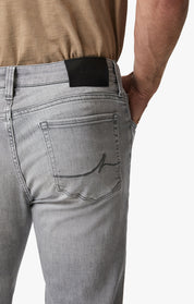 Cool Tapered Leg Jeans In Light Grey Urban