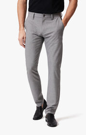 Verona Slim Leg Chino Pants In Grey Smart Sporty