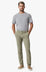 Verona Slim Leg Chino Pants In Vetiver High Flyer