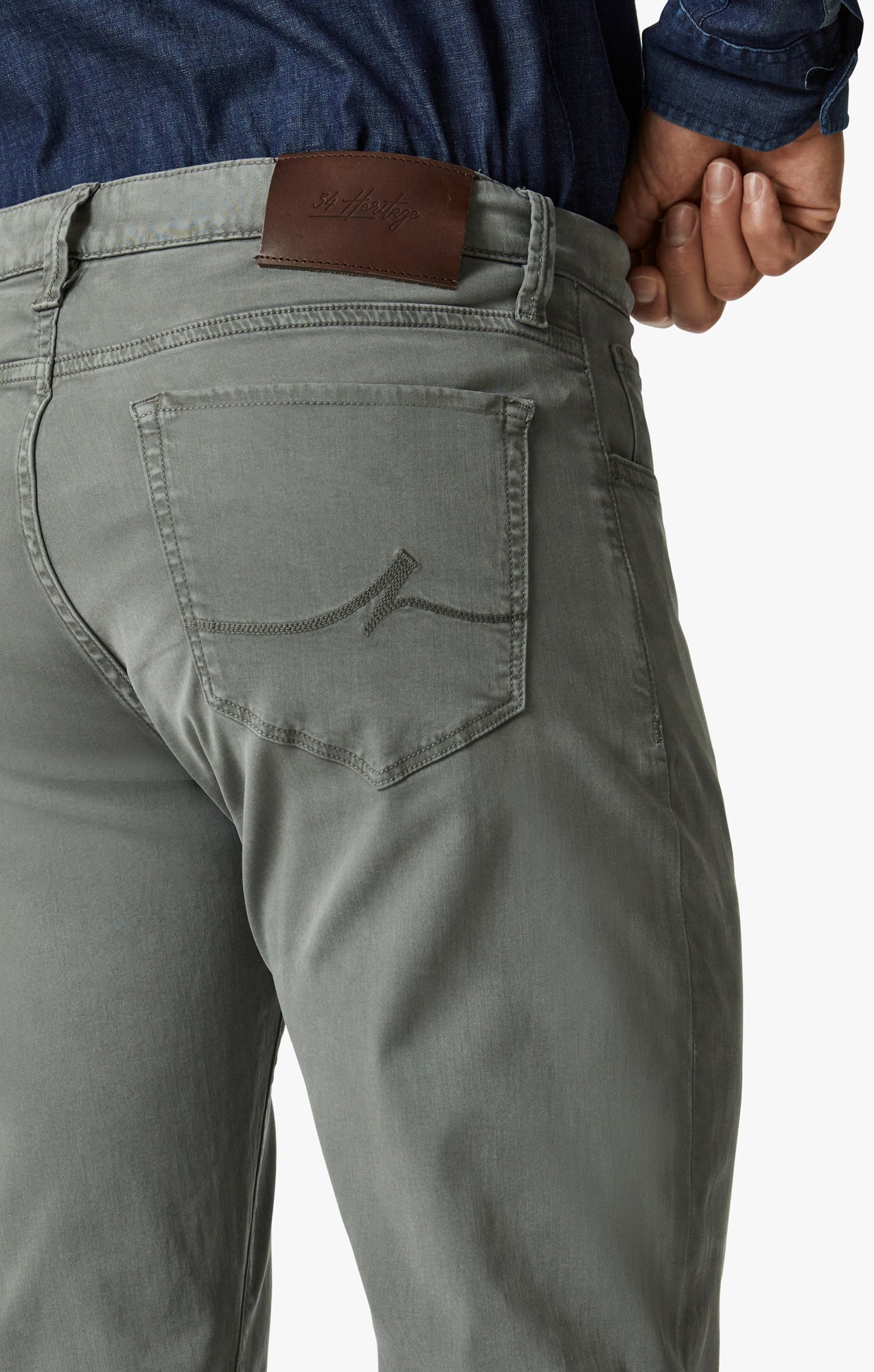 Cool Tapered Leg Pants In Sedona Sage Twill