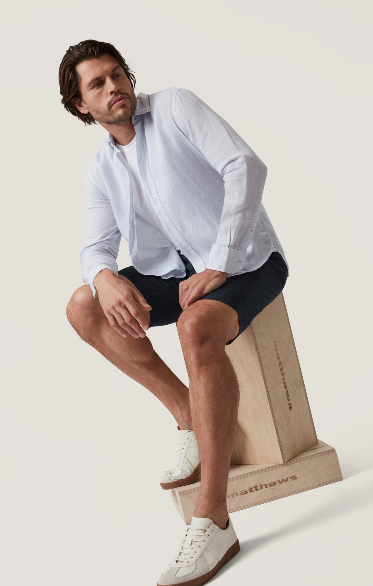 Arizona Shorts in Navy Coolmax