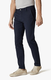 Verona Slim Leg Chino Pants In Night Sky High-Flyer
