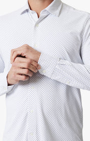 Diamond Dot Shirt In White