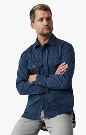 Overshirt In Dark Blue