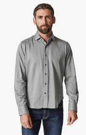 Structured Shirt In Lt Grey