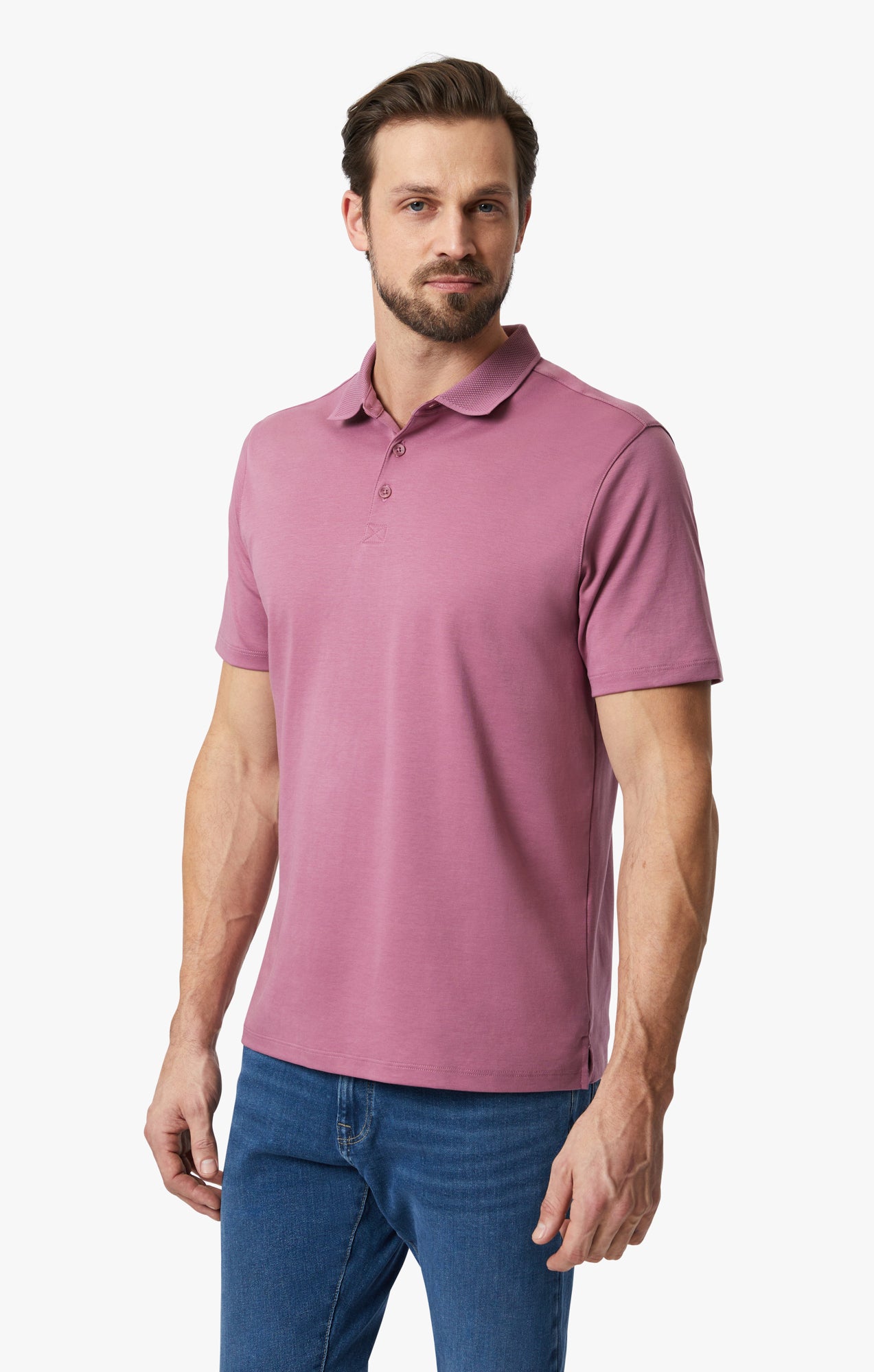 Polo T-Shirt In Rosewood