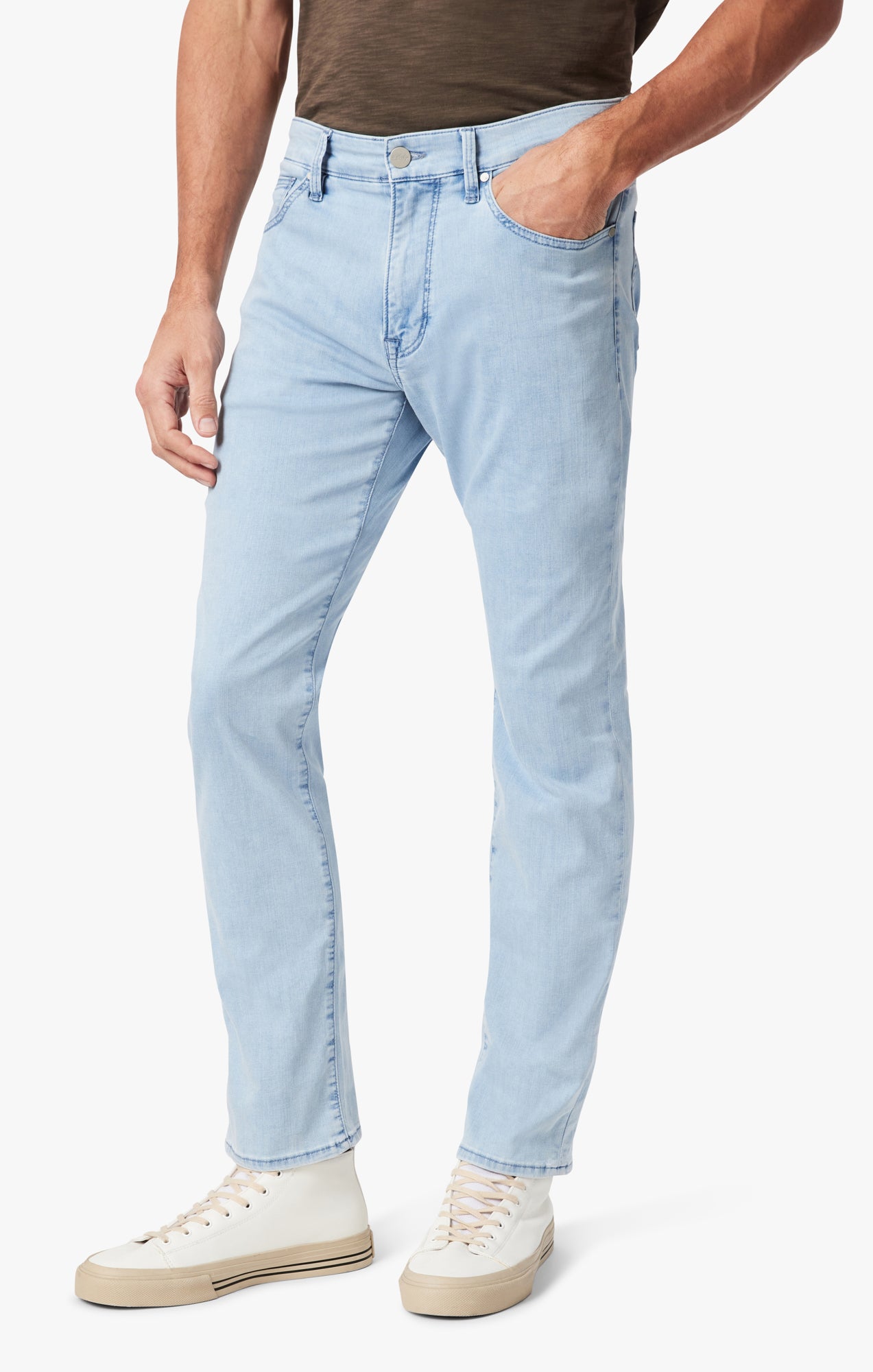 Cool Tapered Leg Jeans In Bleached Kona