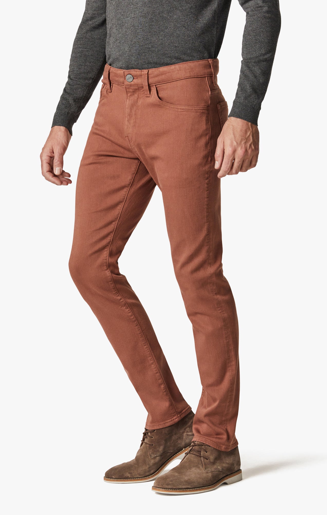 Cool Tapered Leg Pants In Cinnamon Comfort