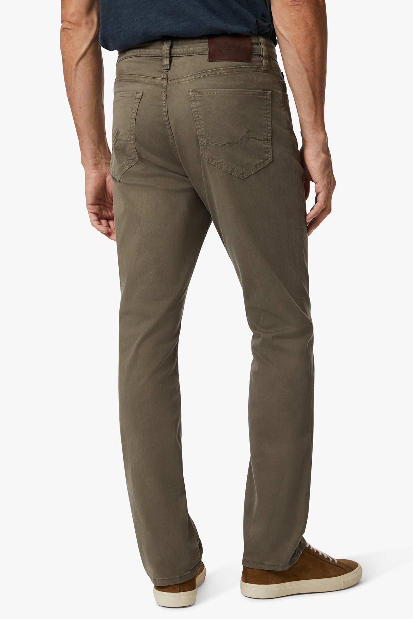 Charisma Relaxed Straight Leg Pants Canteen Twill