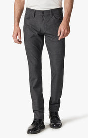 Courage Straight Leg Pants in Smoke Elite Check