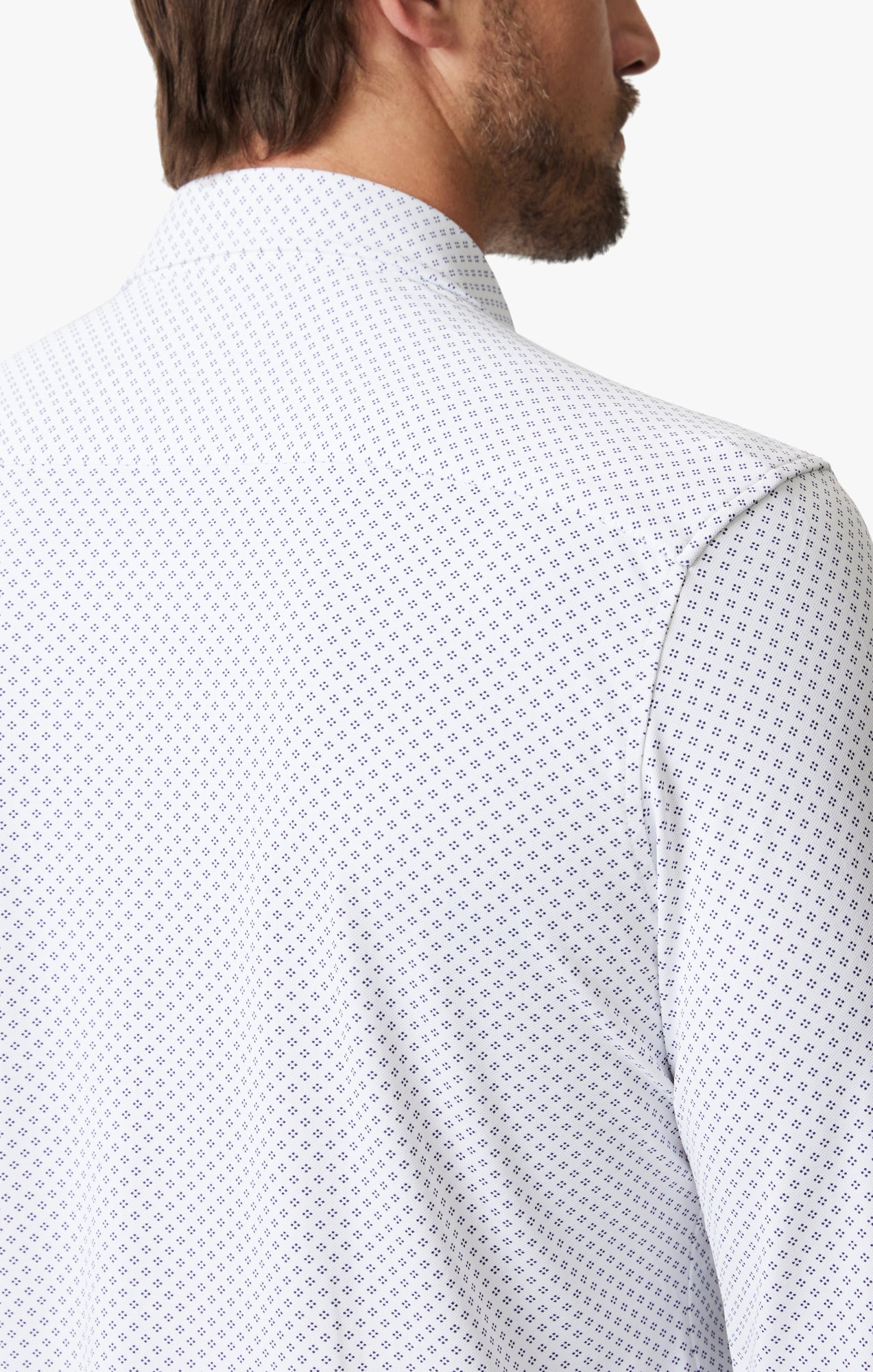 Diamond Dot Shirt In White