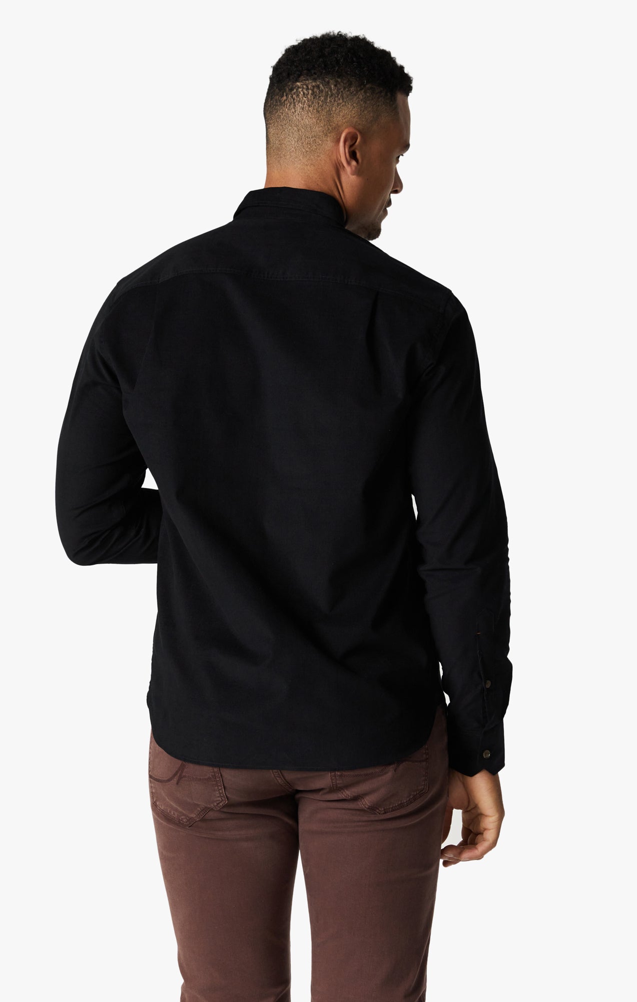Corduroy Shirt In Total Eclipse Image 3