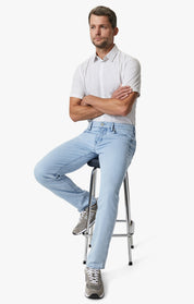 Courage Straight Leg Jeans In Bleached Kona