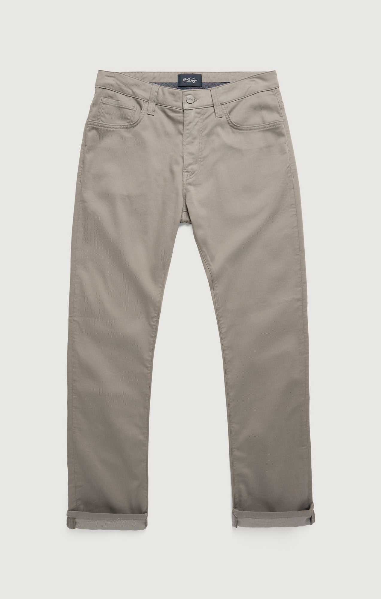 Camino Relaxed Straight Pants in Angora Coolmax