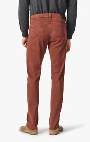 Cool Tapered Leg Pants in Cinnamon Brushed Twill