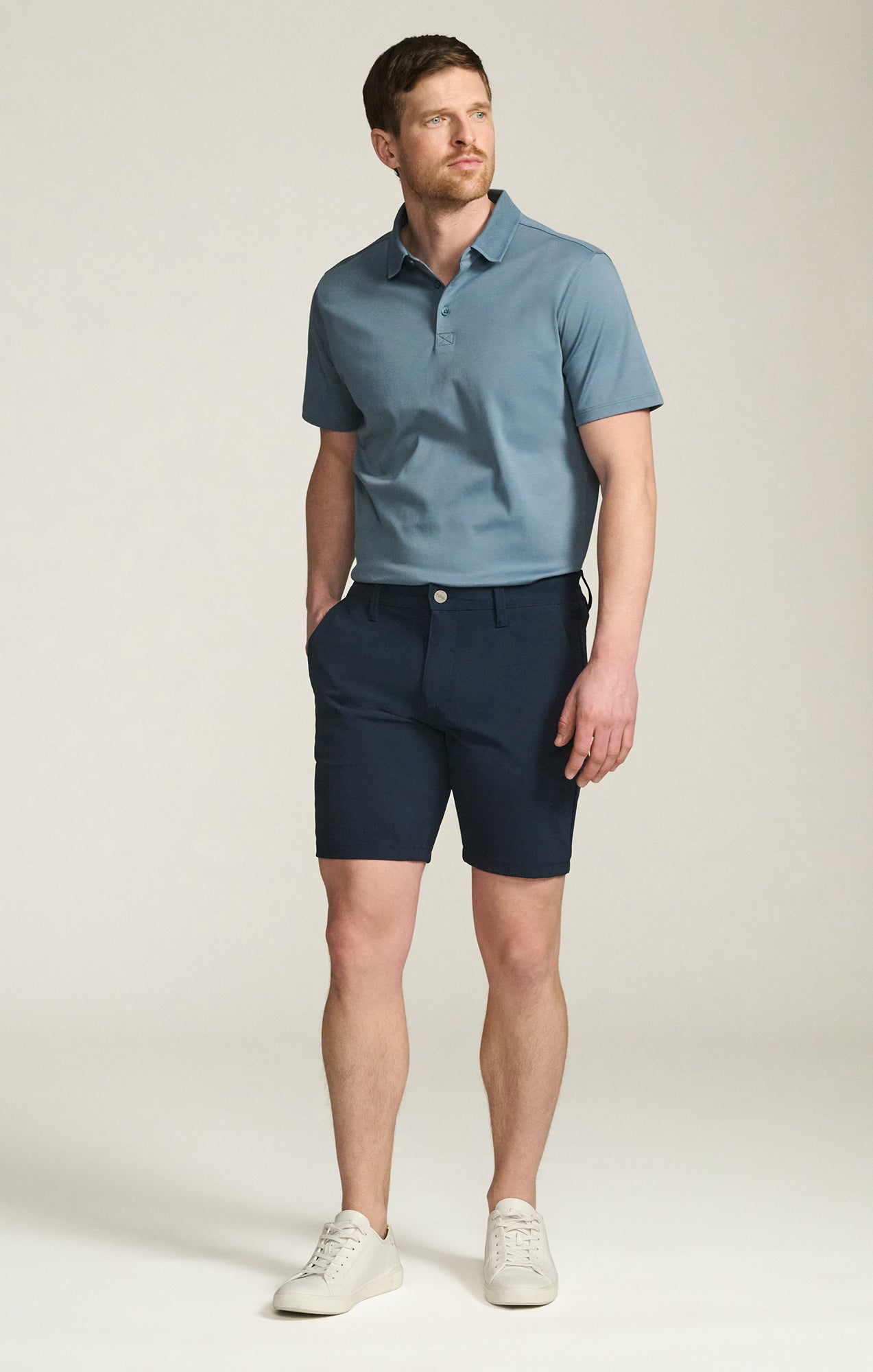Arizona Shorts in Midnight Commuter Luxe