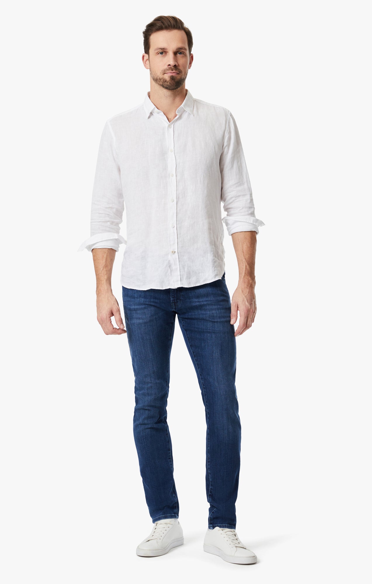 34 Heritage Men's Cool Tapered Leg Jeans in Mid Urban – 34