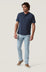 Cool Tapered Leg Jeans in Ice Blue Urban