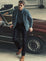 Courage Straight Leg Jeans In Deep Refined