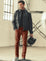 Cool Tapered Leg Pants In Cinnamon Comfort